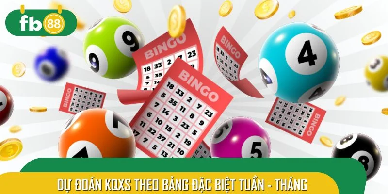 Thực hiện theo bảng đặc biệt tuần và tháng