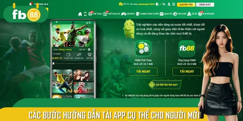 Các bước hướng dẫn tải app cụ thể cho người mới