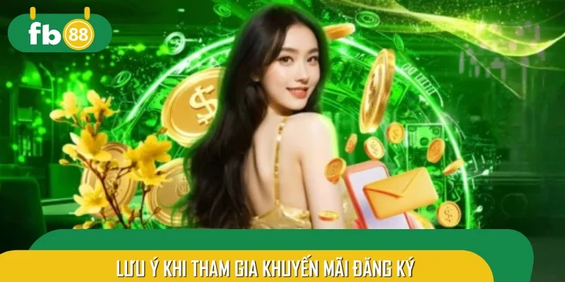 Người chơi cần ghi nhớ các lưu ý khi tham gia khuyến mãi đăng ký