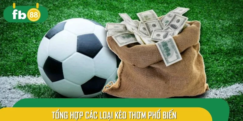 Tổng hợp các loại kèo thơm phổ biến trong bóng đá