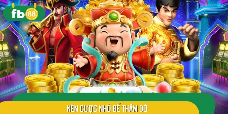 Nên cược nhỏ để thăm dò