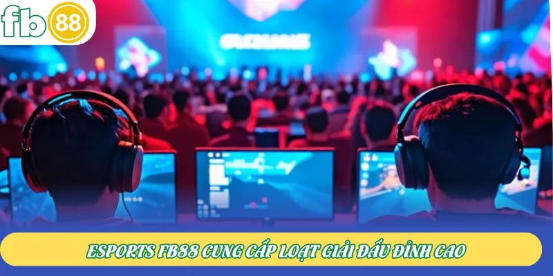 Esports FB88 cung cấp loạt giải đấu đỉnh cao