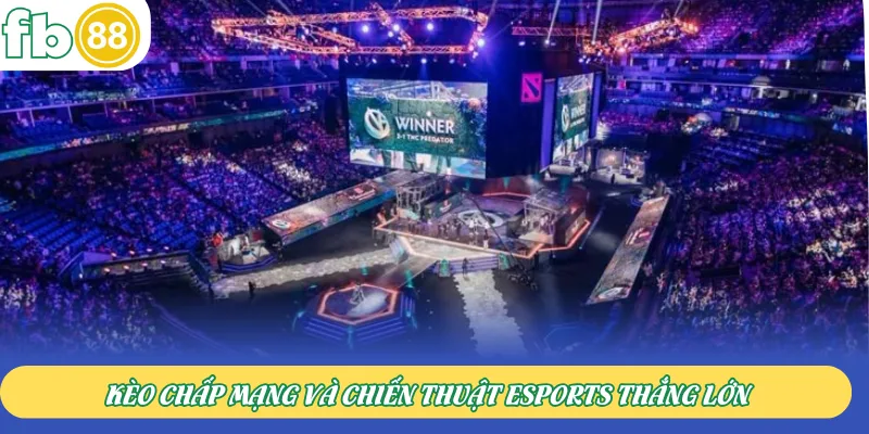Kèo chấp mạng và chiến thuật Esports thắng lớn